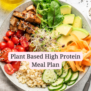 Plant-Based High Protein Recipe Pack & Meal Plan
