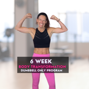 6 WEEK BODY TRANSFORMATION DUMBBELL ONLY HOME WORKOUT PROGRAM